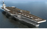 US navy Aircraft Carrier RP
