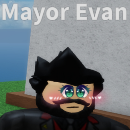mayor evan anime Roblox decal