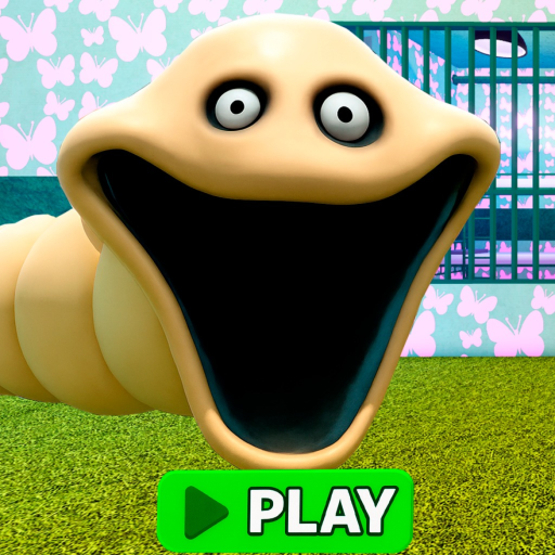 👮‍♂️ESCAPING FROM TROLL WORMS! official Roblox game thumbnail