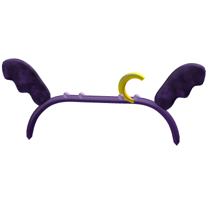 Midnight Bat Wing Headband