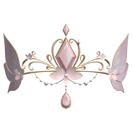 Pink Gold Fairy Princess Tiara