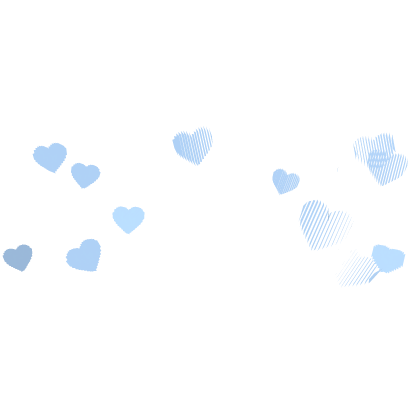 [ANIMATED] Sky Blue Heart Aura ♡ Roblox item