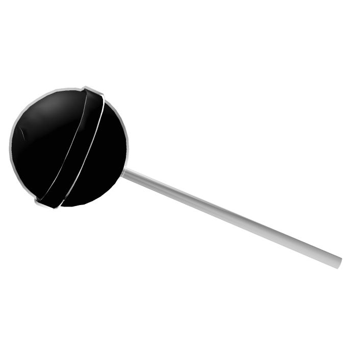 Black Halloween Lollipop