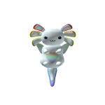 Rainbow Flying Axolotl Buddy