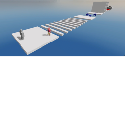 5 stage obby without checkpoint.
