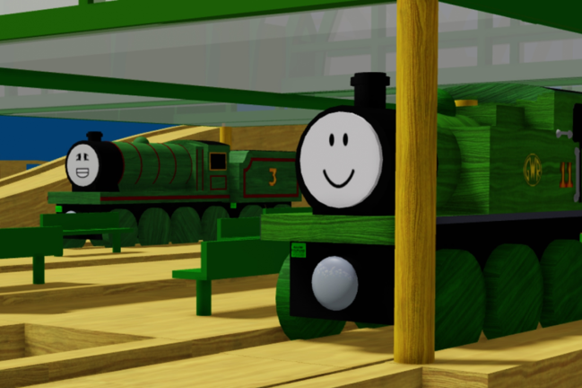 Blue Train Wooden Railway 2 (RELEASE) screenshot 2