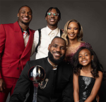 cLeBron James and Family