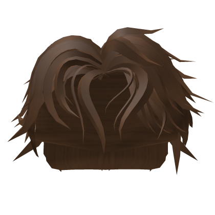 💵 Brown Split Messy Boy Hair Roblox item