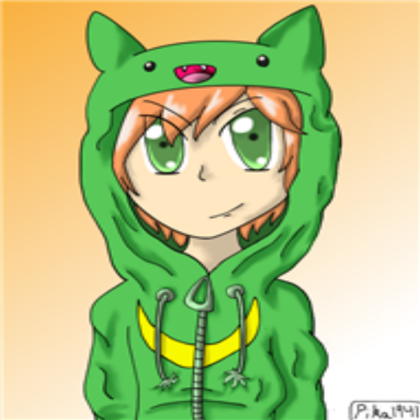 Claus in a Drago Hoodie Roblox decal