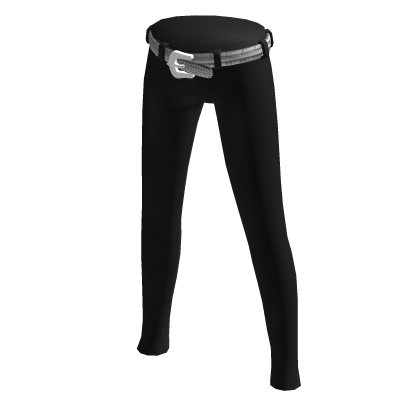 Black Designer Y2K Jeans (FITS 1.0) thumbnail