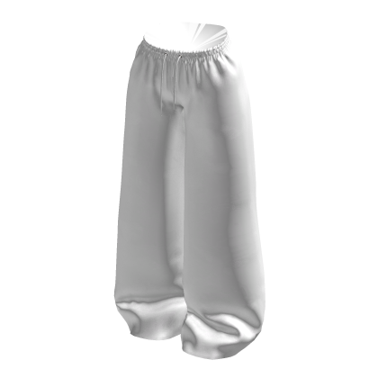 White Cozy Pants