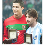 Messi and CR7Are the best like pele