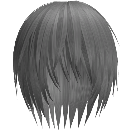grey scene emo hair