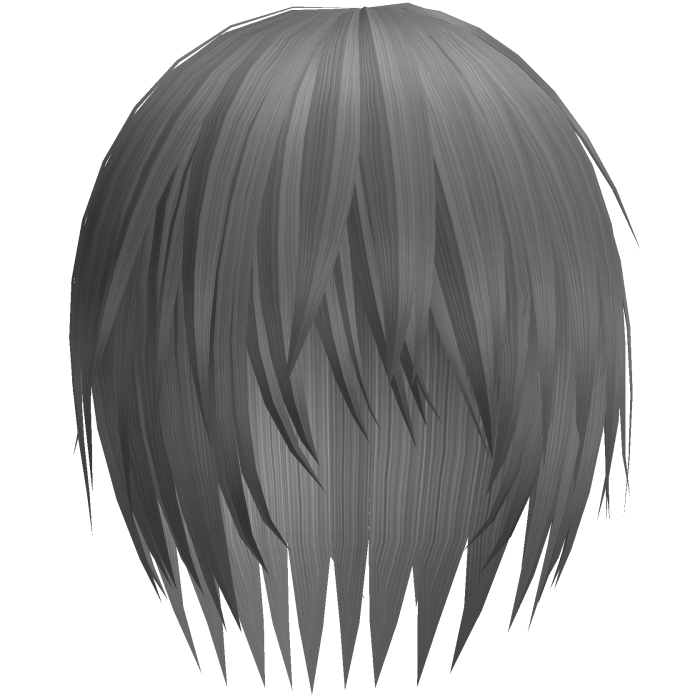 grey scene emo hair