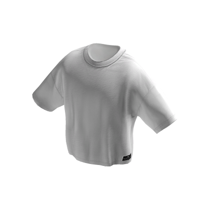 Y2K Oversized White Tee thumbnail