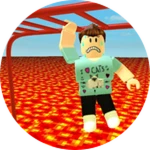 You got consumed by the lava!