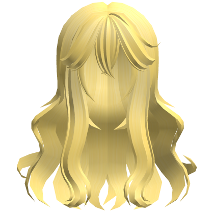 ♡ ꒰ fluffy anime yellow moe wavy hair ꒱ ♡