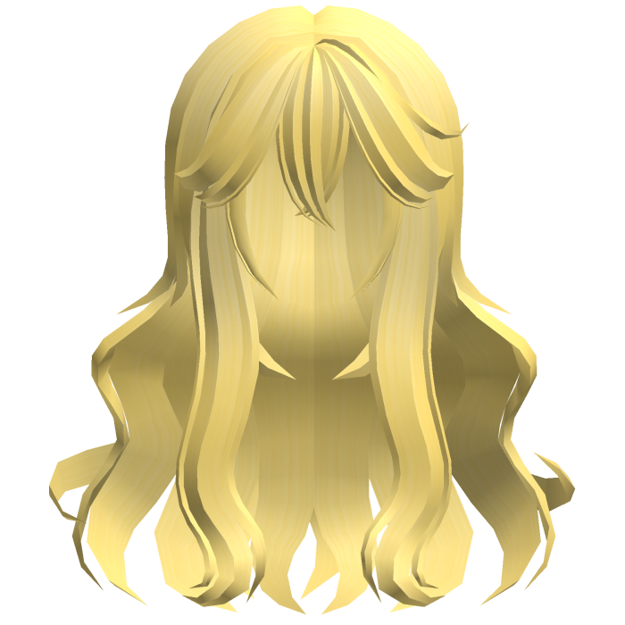 ♡ ꒰ fluffy anime yellow moe wavy hair ꒱ ♡