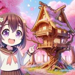 🌸 Sakura Treehouse Tycoon  icon