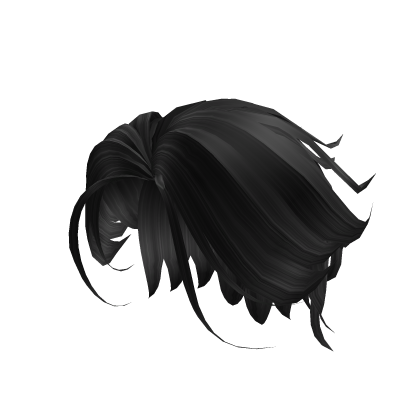 Flow back Hair ( Black )