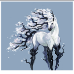 Flower horse