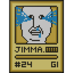 Jimmagalarmagalanious Trading Card (Legendary)