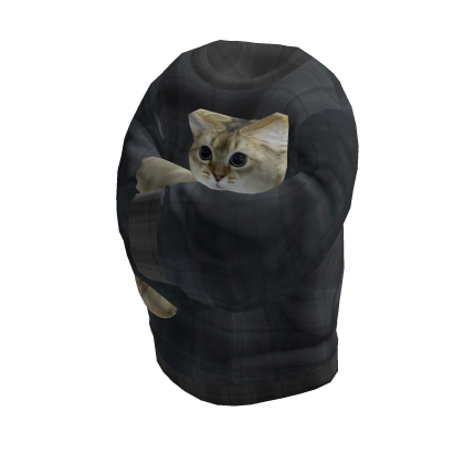 Cat Hugging Sweater (realistic cat ver)