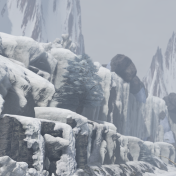 Beautiful Place with Snow