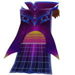 Synthwave Genesis Cape