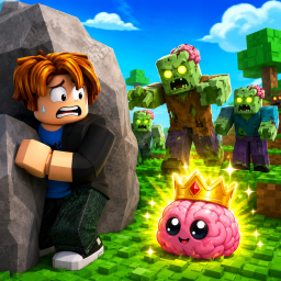 Survive Zombies For Brainrots! 🧠
