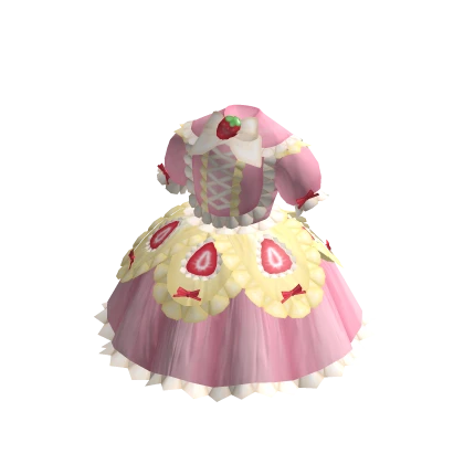 🍓 Strawberry Shortcake Pink Princess Lolita Dre Roblox item render