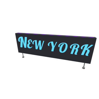 New York sign