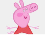 We love peppa and her fam