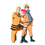 Naruto & his son group