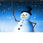 Christmas snowman