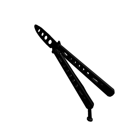 black balasong knife