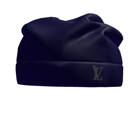 Blue LV Skull Cap
