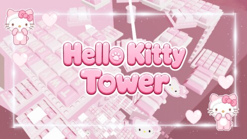 Hello Kitty ASMR Keyboard Obby 💕