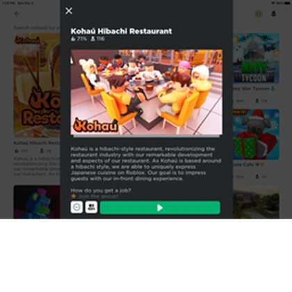 Kohau! Roblox group icon