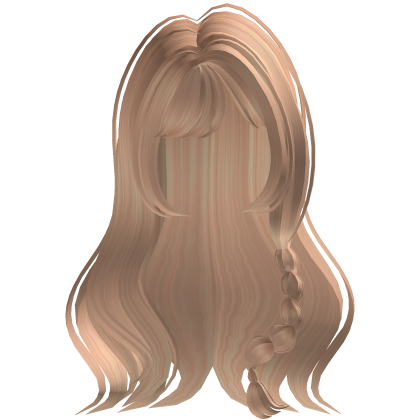 Wispy Dreamy Lush Hair with Braid (Blonde) Roblox item