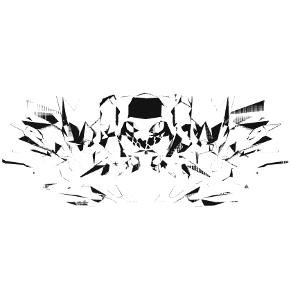 Cartoony black&white Glitched Combo