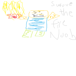 Escape the fire noobs icon