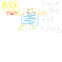 Escape the fire noobs icon