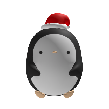 Cute Chibi Festive Penguin
