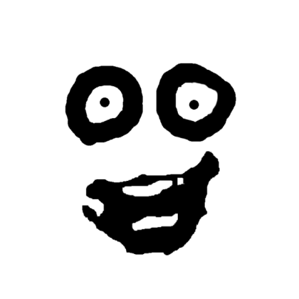 Scary Face Or Funny Roblox decal