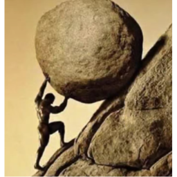 Sisyphus's punishment