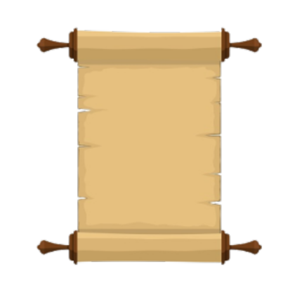 Cartoon scroll Roblox decal