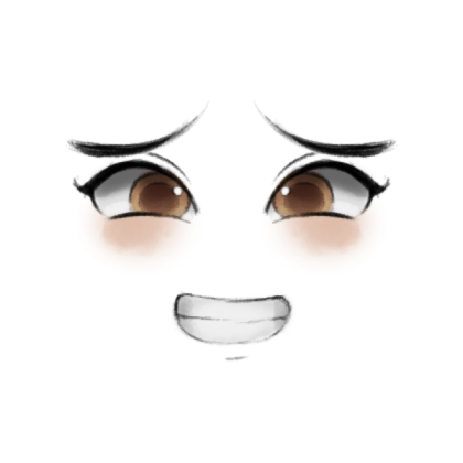 Awkward... [Makeup] [Transparent] Roblox decal