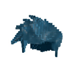 8-Bit Frozen Hair for Cold People