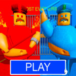 FIRE VS WATER BARRY'S PRISON RUN (OBBY)